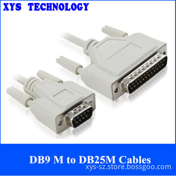 DB9 to DB25 Cable Male to Male Extension Cable